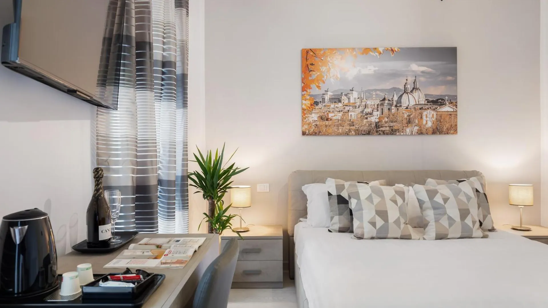Clodio Welcome - 5 Camere Arredate Con Bagno Interno - Zona Comune - Condizionatori - Rom 0*,