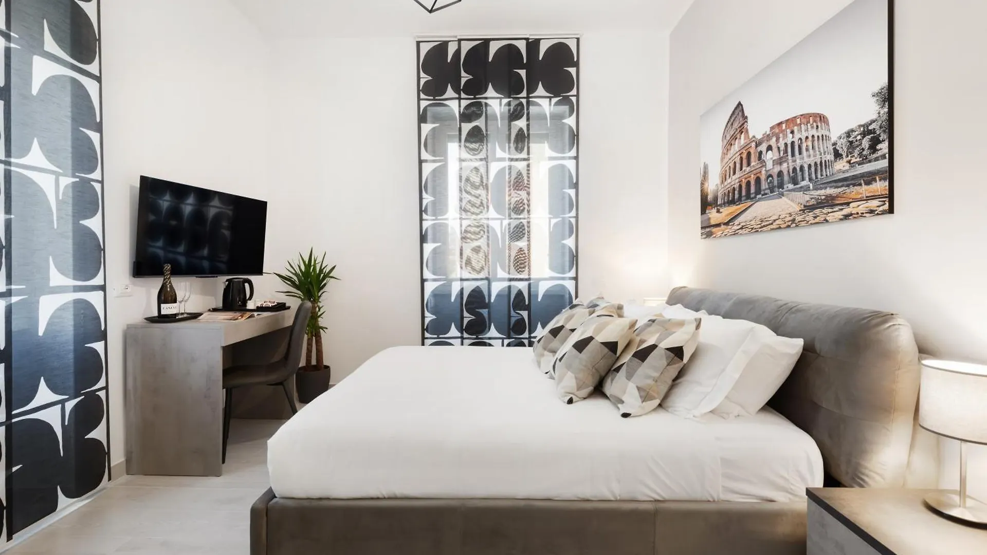 Clodio Welcome - 5 Camere Arredate Con Bagno Interno - Zona Comune - Condizionatori - Rome 0*,