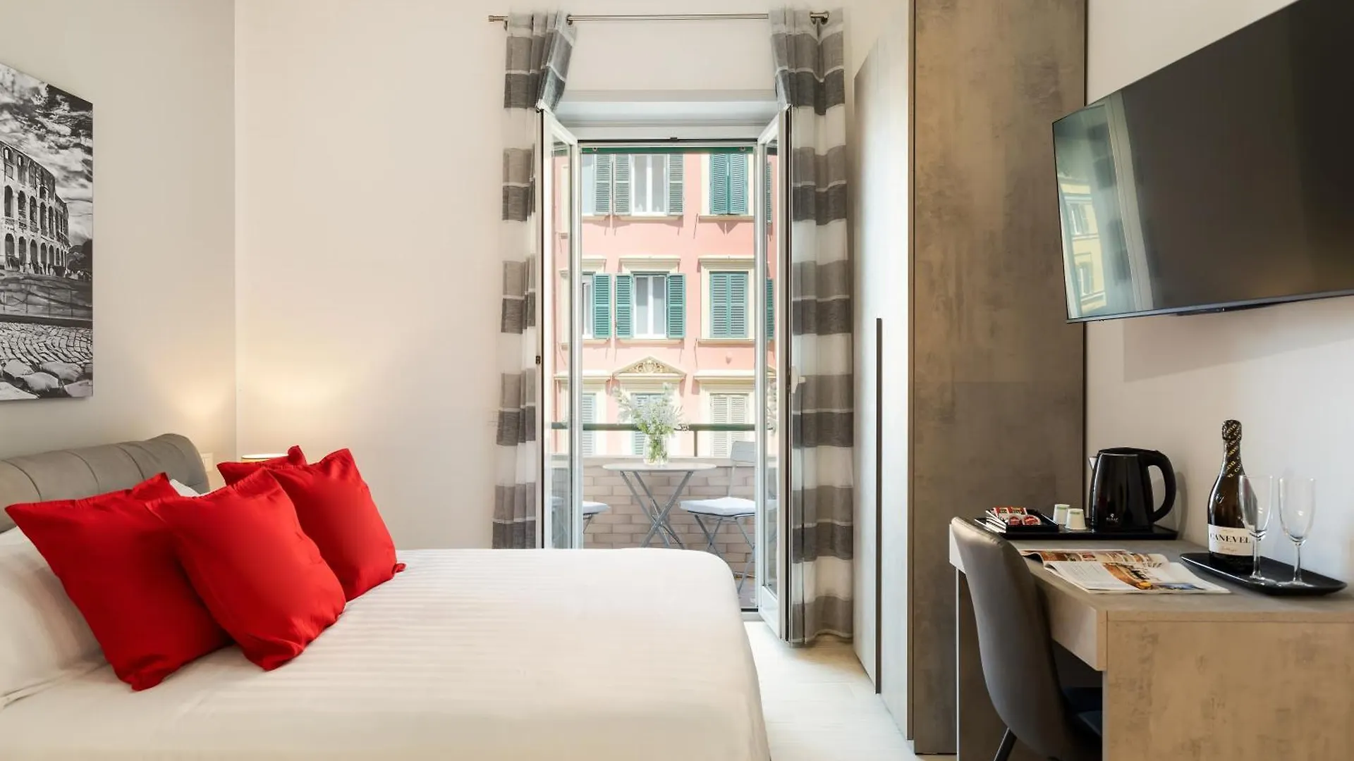 Clodio Welcome - 5 Camere Arredate Con Bagno Interno - Zona Comune - Condizionatori - Rome